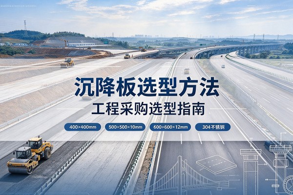 青龙沉降板选择方法