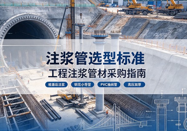 青龙注浆管选型标准